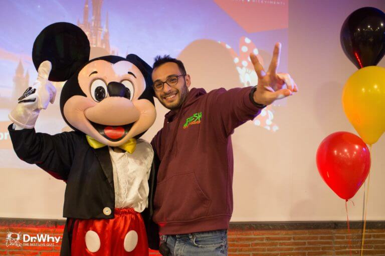 Topolino ed Emanuel titolare di eventi per locali