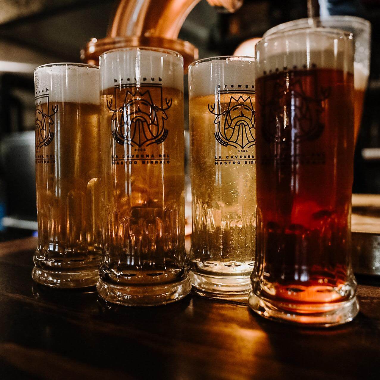 Birra alla caverna del mastro birraio